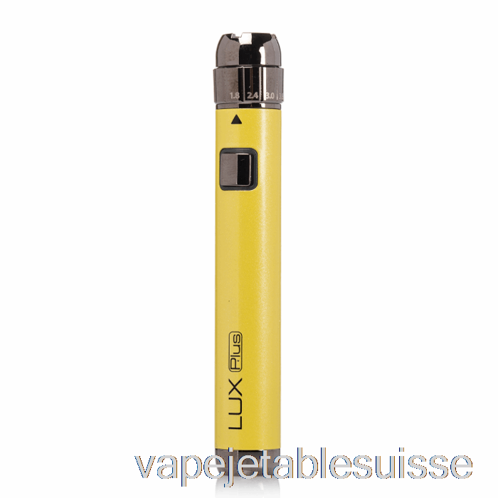 Vape Suisse Yocan Lux Plus 510 Batterie Jaune